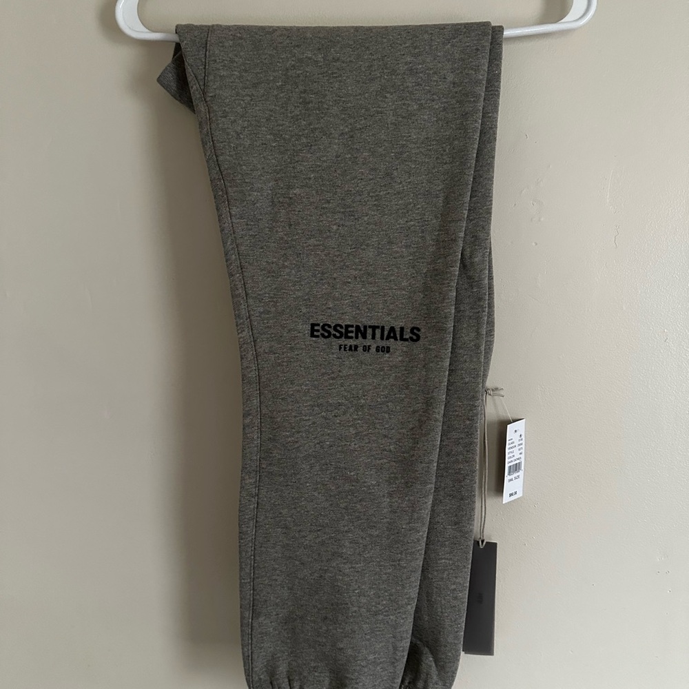 Fear of God Essentials Heather Gray Joggers